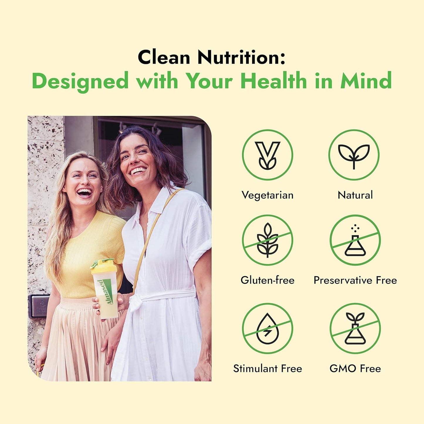 Almased Vanilla Meal Replacement Shake - Low-Glycemic High Plant Base Protein Powder- Nutritional Weight Health Support Supplement - Vanilla Flavor - 17.6 oz (1.1 Pound (1 Pack))